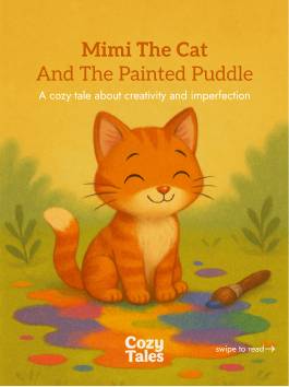 Mimi The Cat And The Painted Puddle (6)