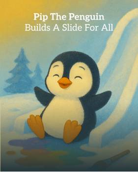 Pip The Penguin Builds A Slide